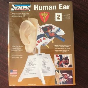 Lindberg “Human Ear” Science Kit-NIB